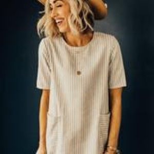 Roolee California stripe dress SOLD OUT size small